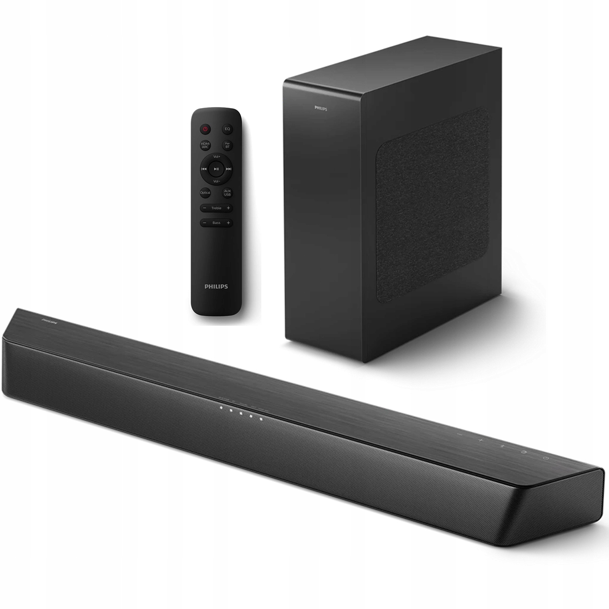 O1 Soundbar Philips Series 7000 TAB7207/10 2.1 Subwoofer 520W Czarny