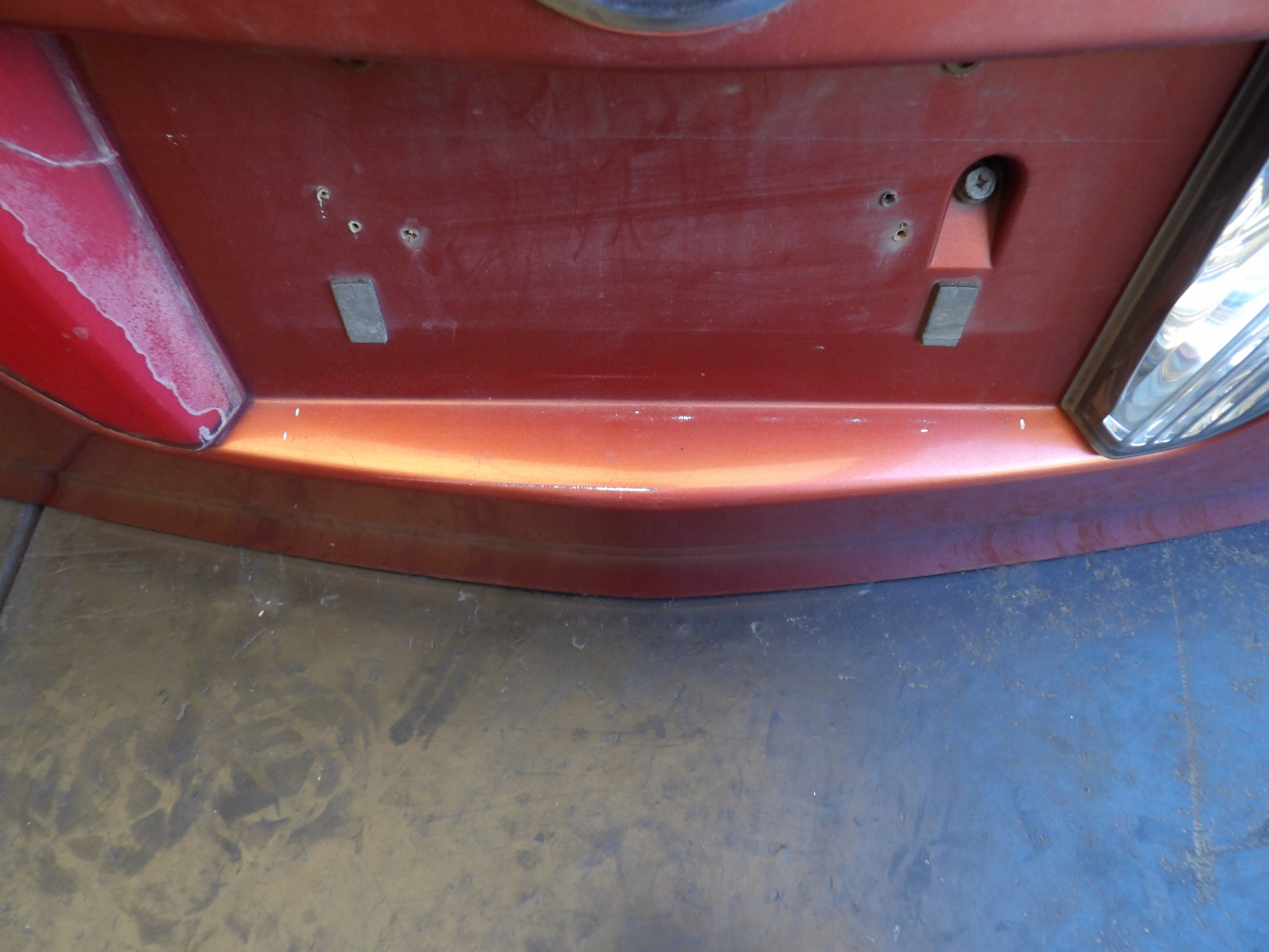Nissan Murano Z50 boot doors lak. R10