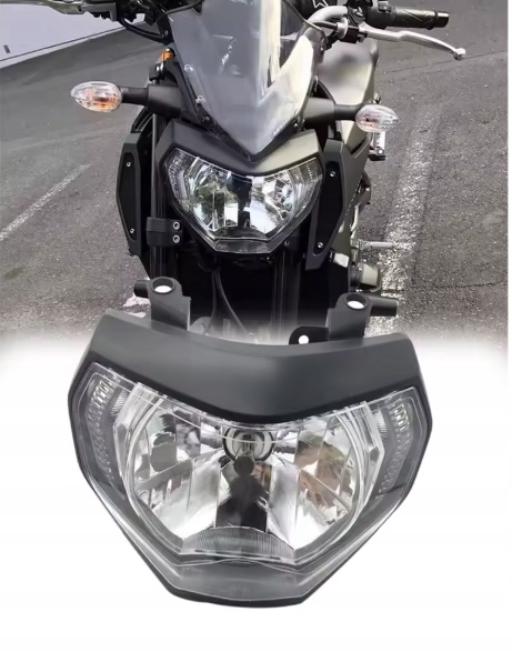 Svetlomet Motocykla Predná Lampa Yamaha MT09 Mt 09 14 – 16 Homologácia!