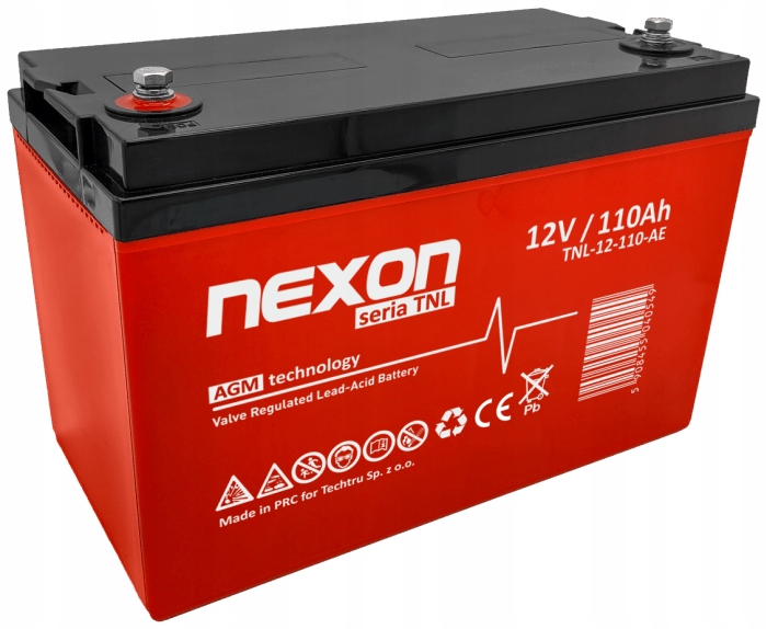 Akumulator Nexon Tnl 12-110-AE 12V 110Ah Agm