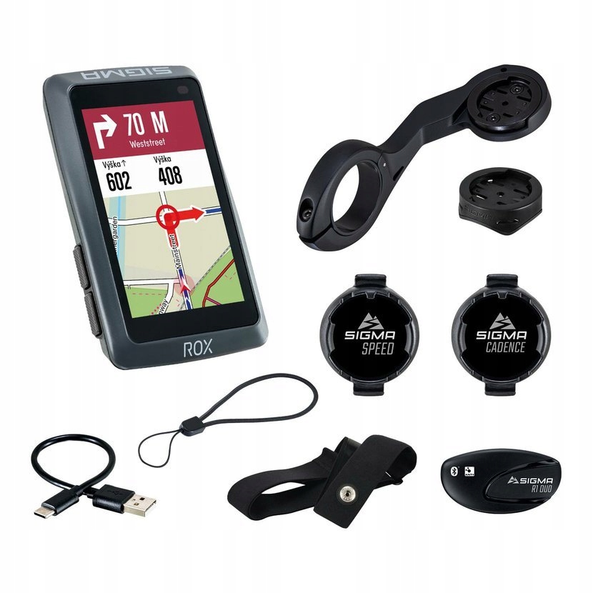 Počítač Sigma Rox 12.1 Evo Sensor Set šedý