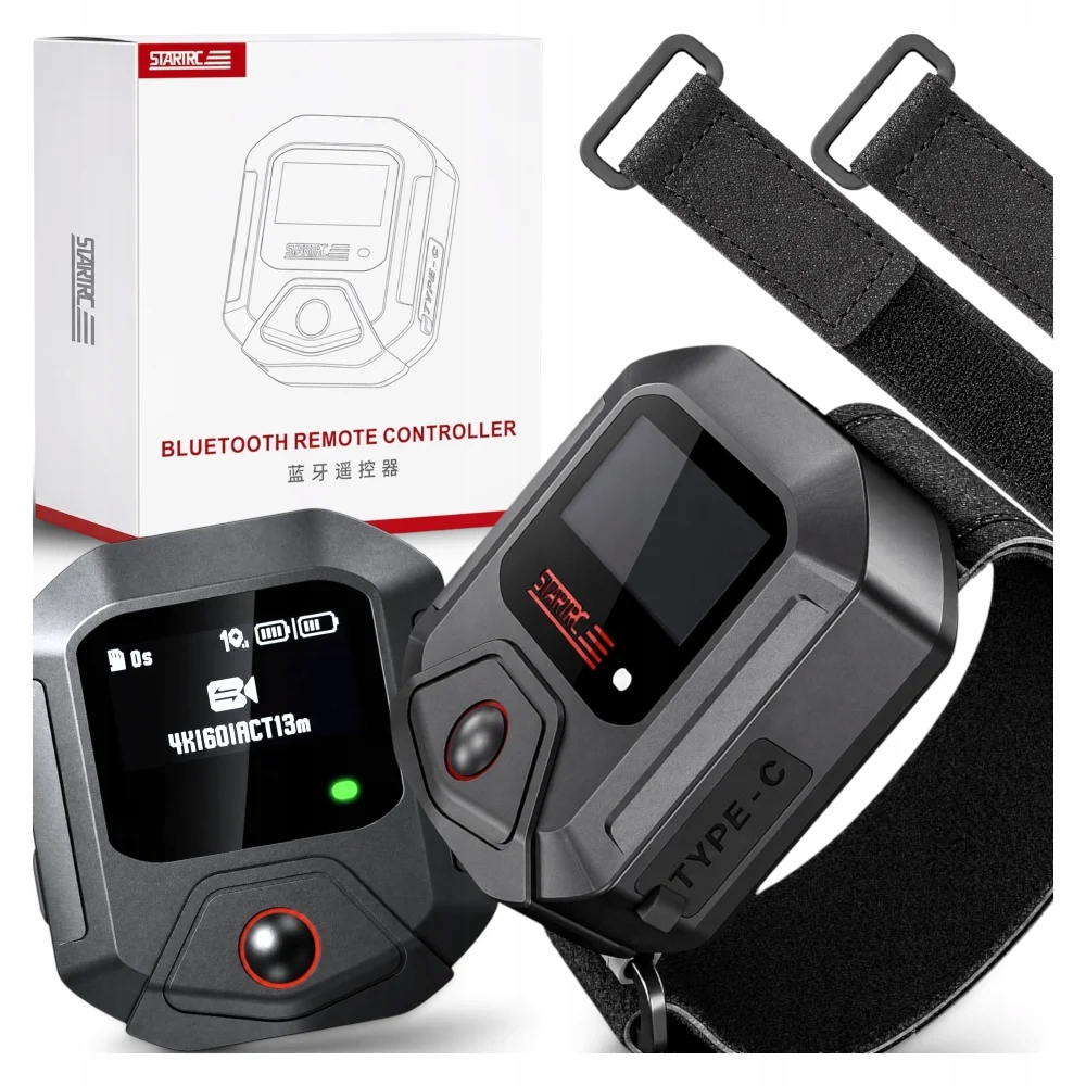 Startrc Pilot Gps Bluetooth do kamer Insta360 X4 X3 X2 Ace Pro 2 Go 3/ 3S