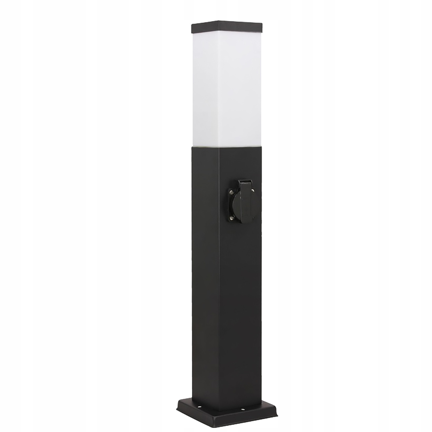 

Lampa ogrodowa Stojąca 45cm Słupek z Gniazdo 230V