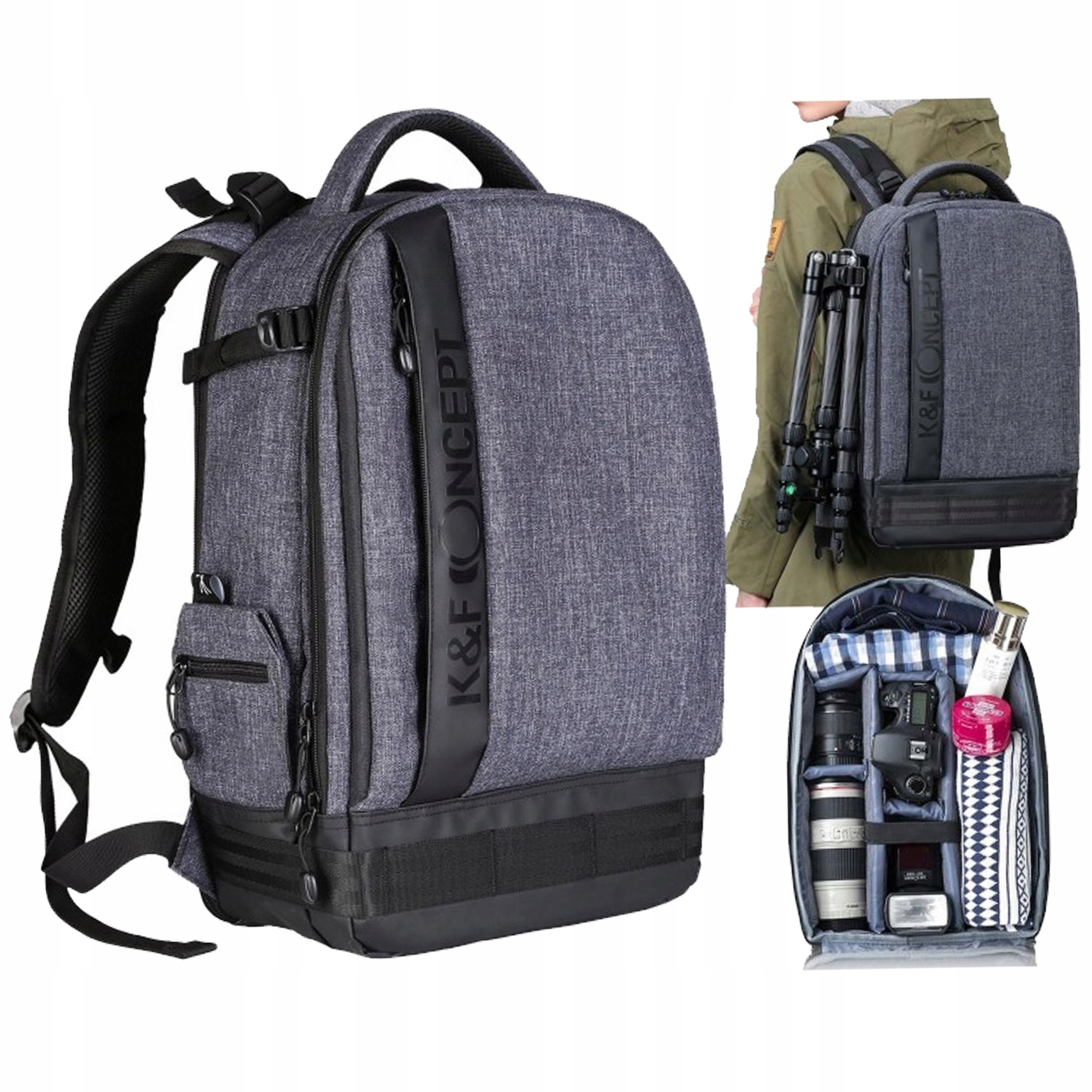 Batoh Na Fotoaparát Notebook K&f