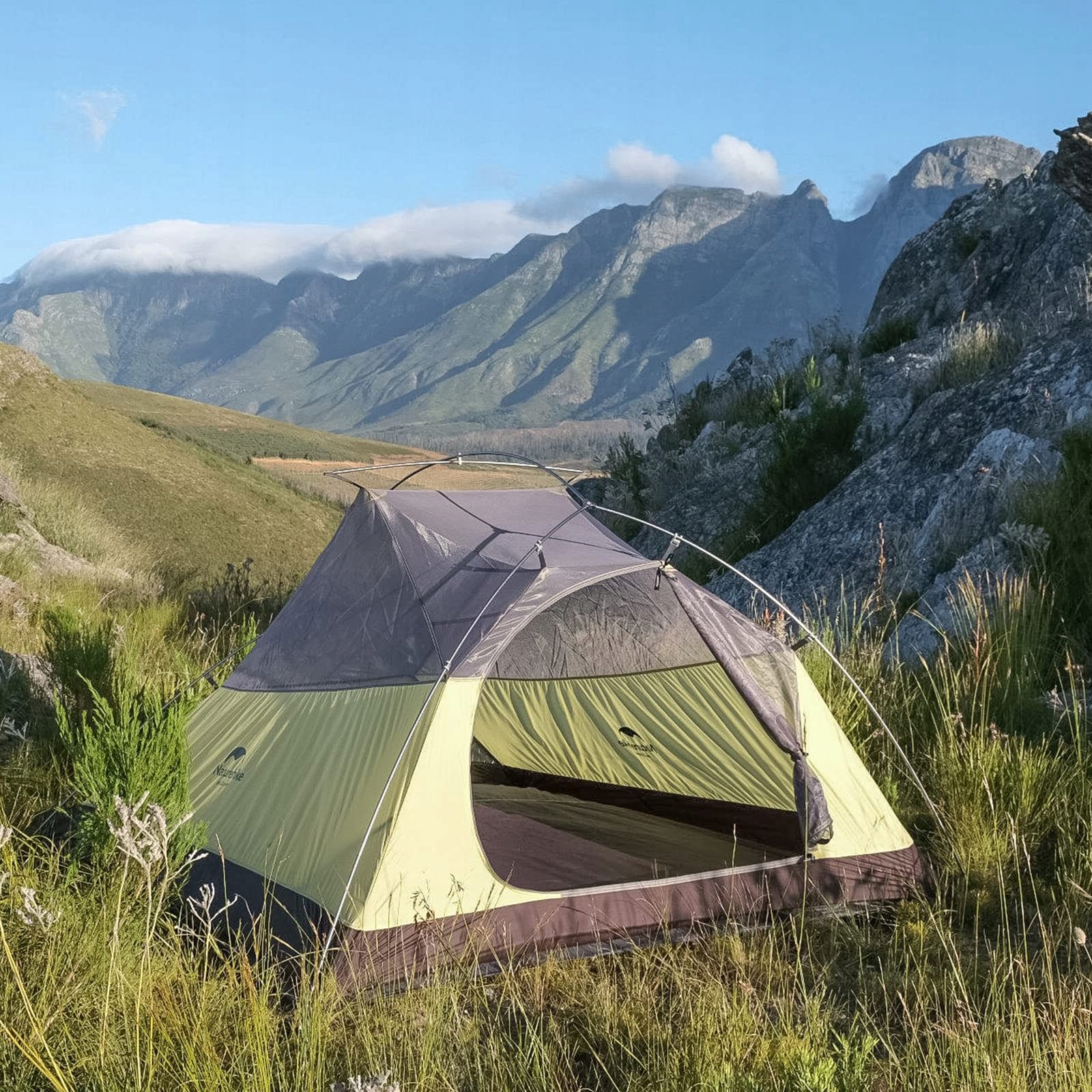 NATUREHIKE Cloud Up 3 Namiot Ultralekki 3 Osobowy Do Trekkingu i Kempingu — miniatura 6