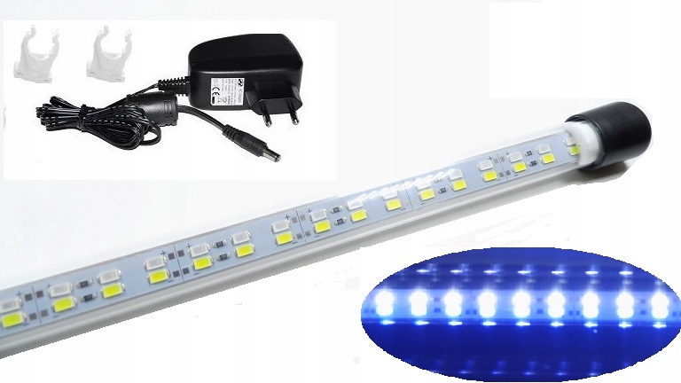 

lampa led do akwarium 70 cm tuba podwojna malawi
