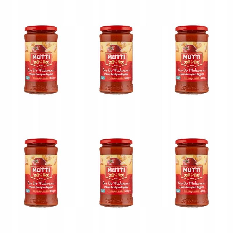 Mutti Omáčka se sýrem parmigiano reggiano 400g X6