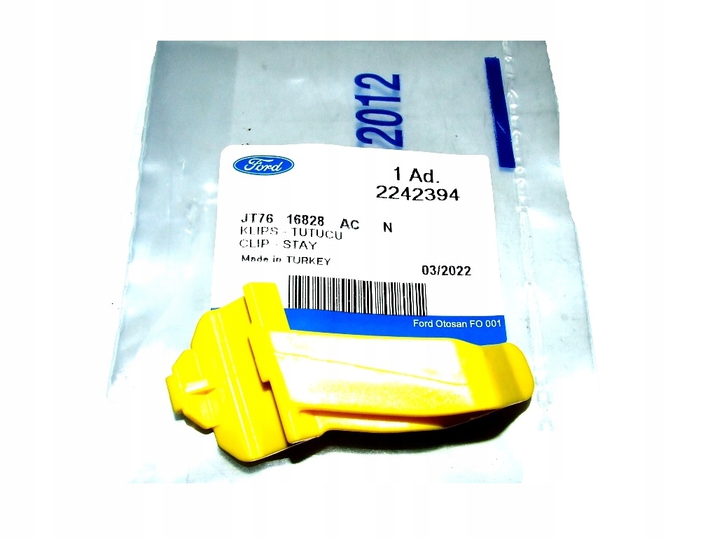 MOCOWANIE UCHWYT DRUTU MASKI FORD TRANIST TOURNEO COURIER 2018 JT7616828AC Producent części Ford OE