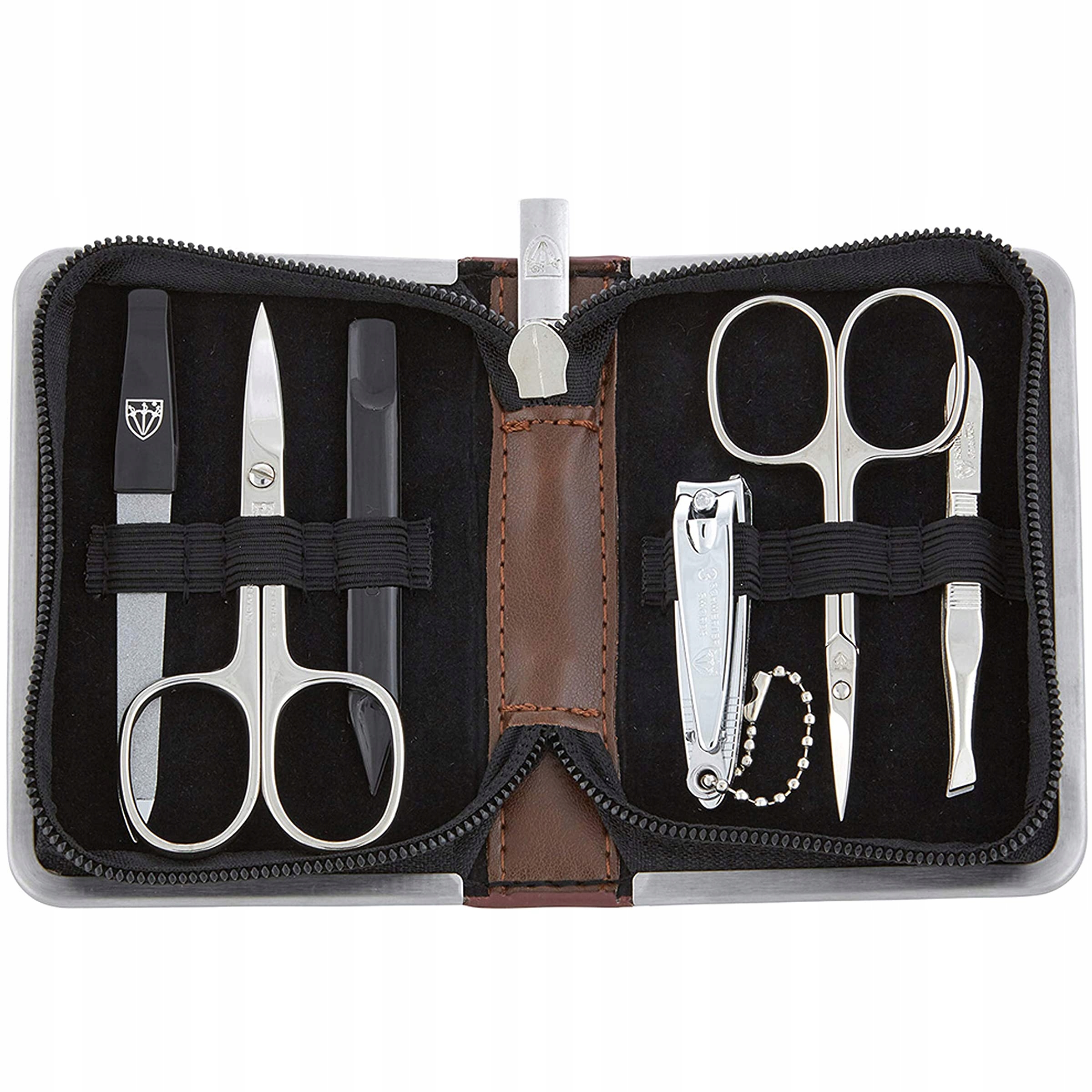 Sada pro manikúru Ravenna 6 Částečná Hnědá