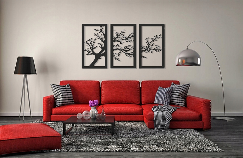 OBRAZ AŻUROWY DEKORACJA ŚCIENNA DRZEWO KR01-58 Marka Inna