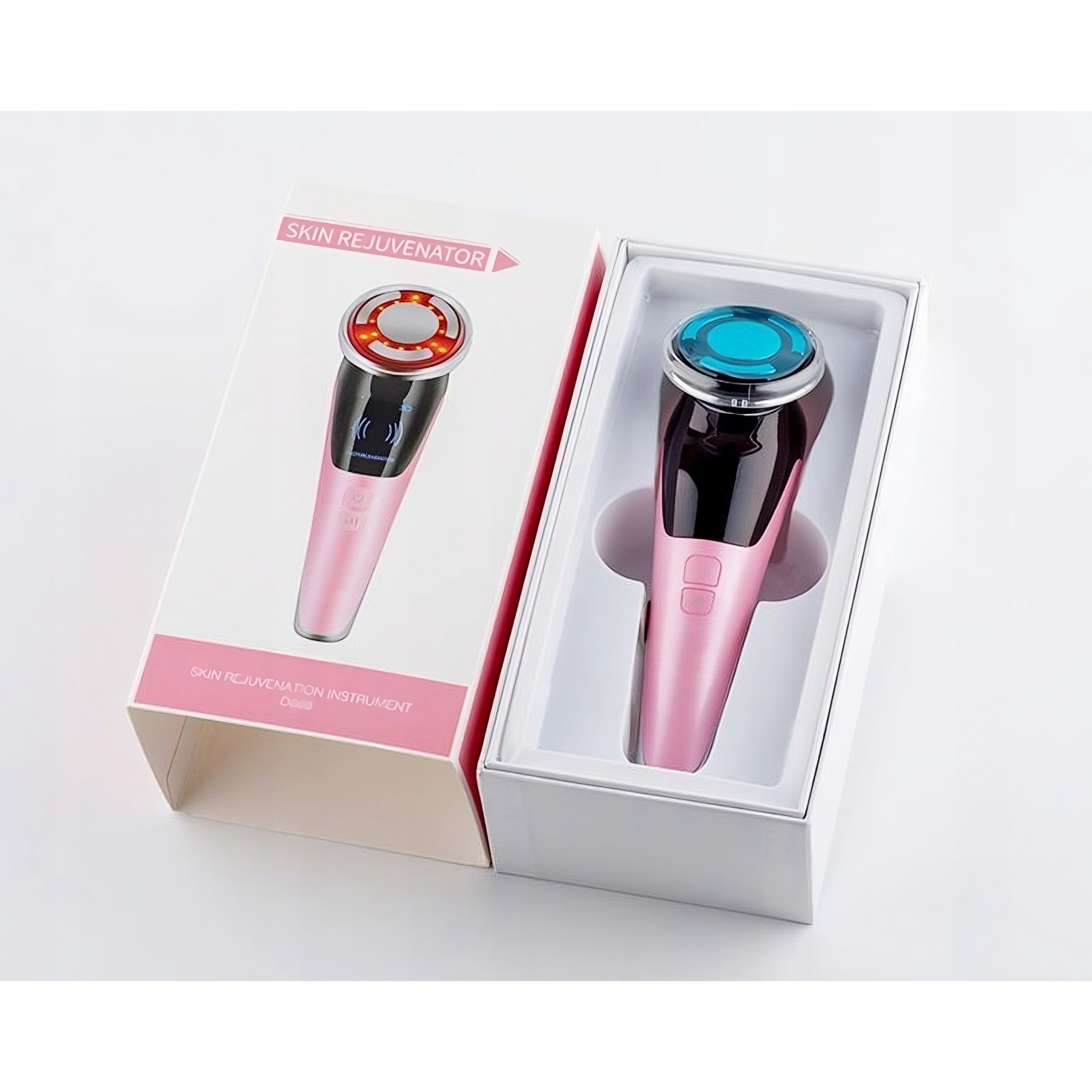 MEZOTERAPIA BEZIGŁOWA MASAŻER EMS URZĄDZENIE DO MASAŻU TWARZY LIFTING 5w1 Zasilanie akumulatorowe sieciowo-akumulatorowe