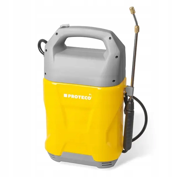 Proteco postrekovač 8l chrbtový Aku 2Ah, Premium, tyč 43-68cm, 10.80-PT-08-AK