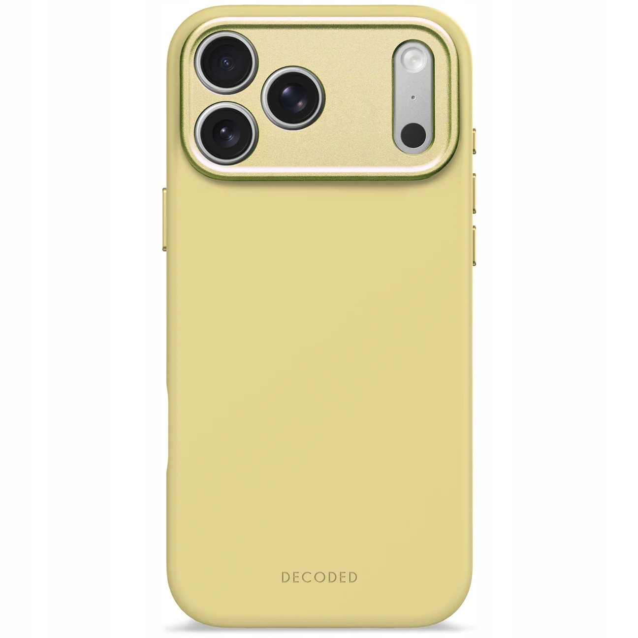 Decoded iPhone 17 Pro Max AntiMicrobial Pouzdro Silikonové Yuma Yellow
