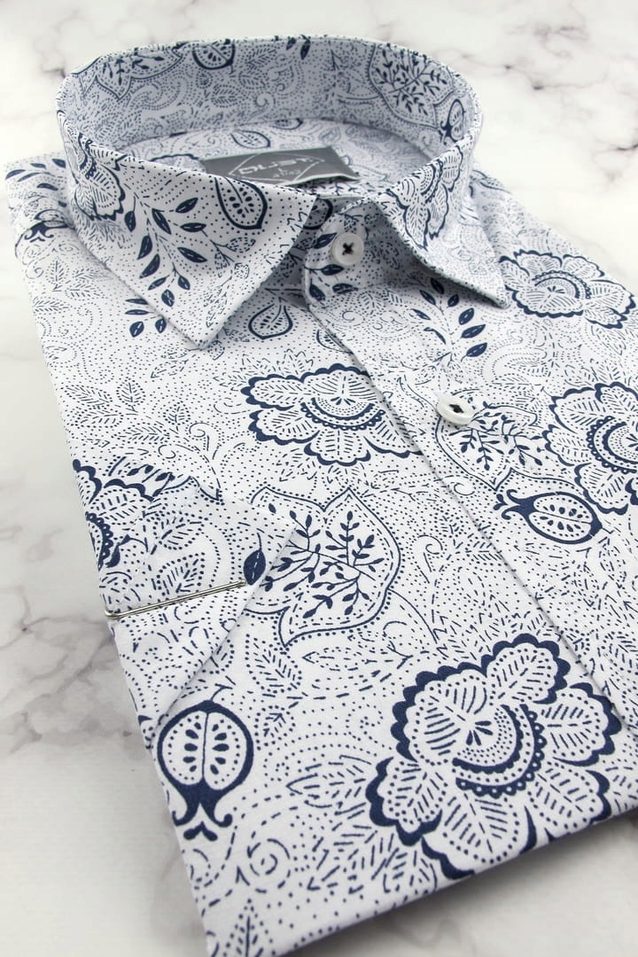 Koszula Męska Elegancka Wizytowa do garnituru P294 Rozmiar L