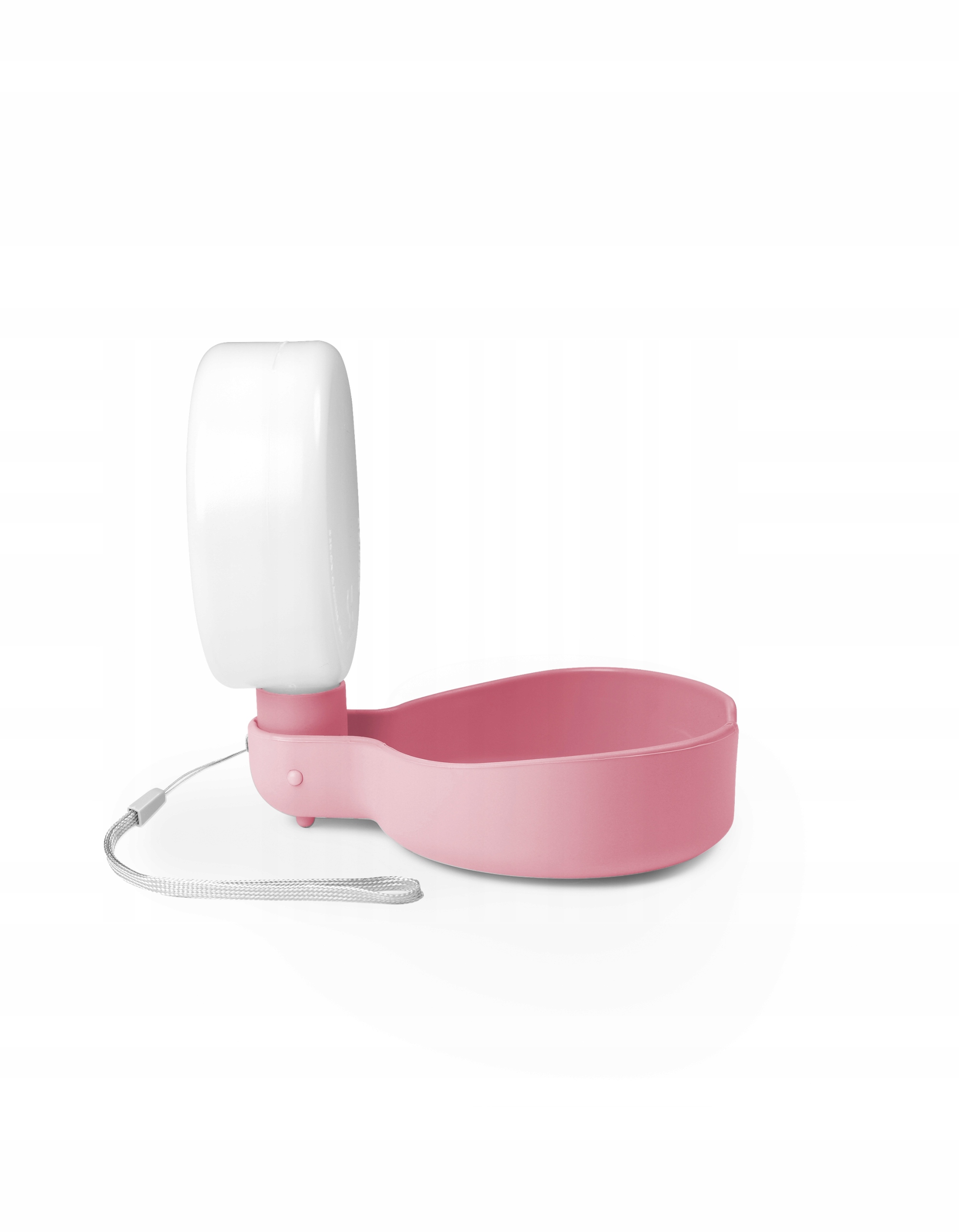 Levně Láhev na vodu pro psa Pingui United Pets, růžová