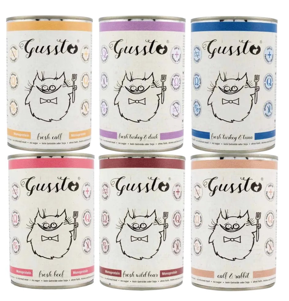 Gussto Cat Fresh Mix 6x400g