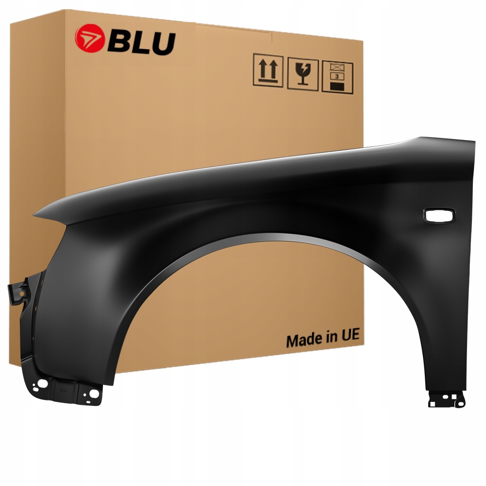 Blu Blatník Audi A4 B6 levý 00-04 přední pozink pro lakování