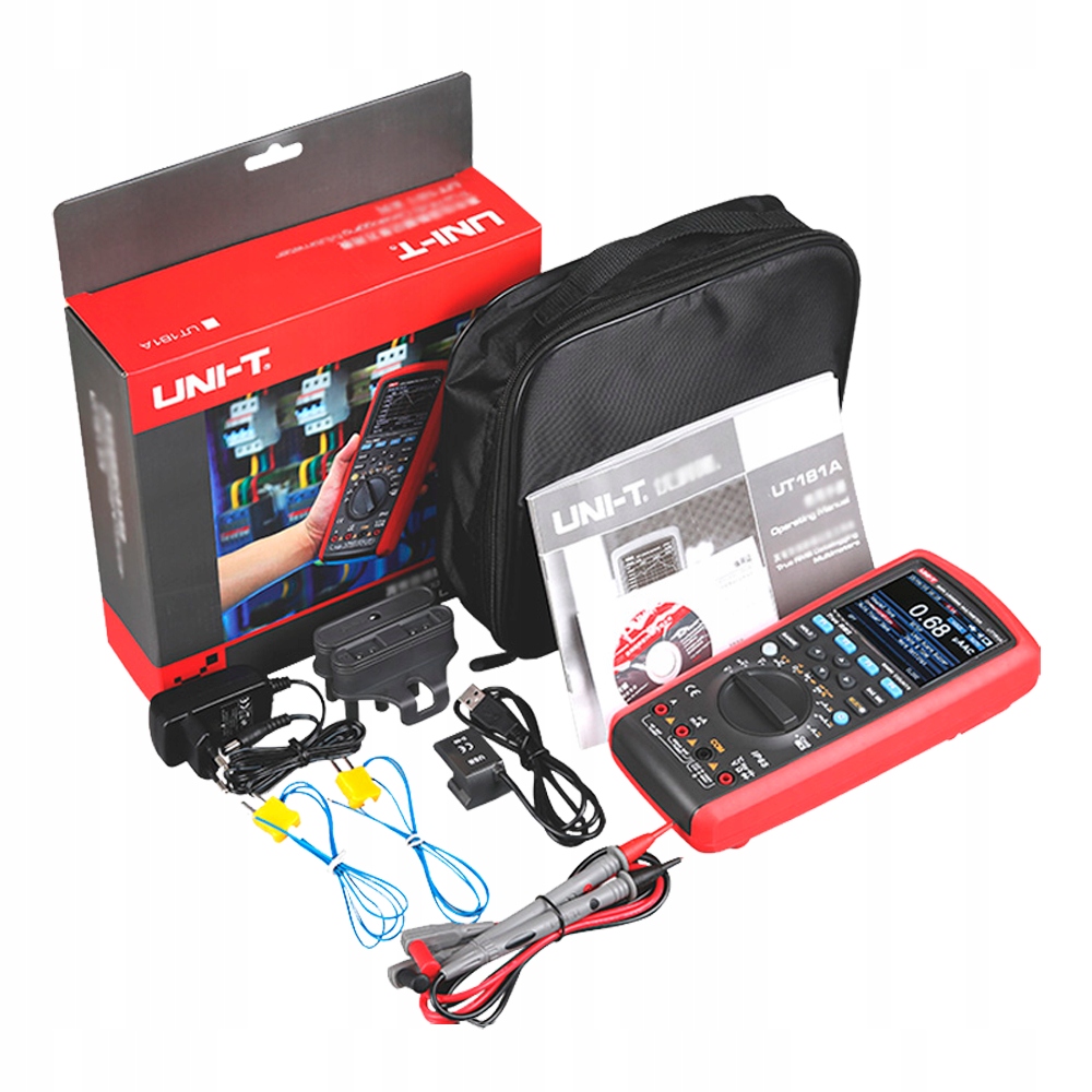 Multimetr Prądu NAPIĘCIA UT181A PROFESJONALNY APK Marka Uni-T