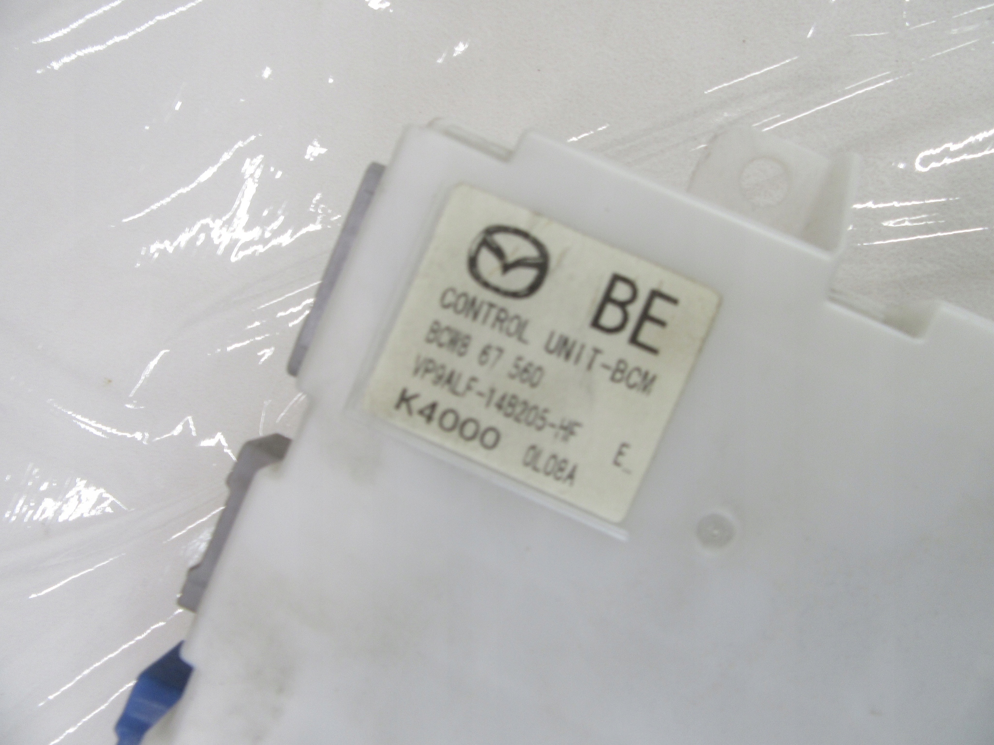 module control unit komfortu MAZDA 3 BL control unit - BCM BE bcw8 67 560