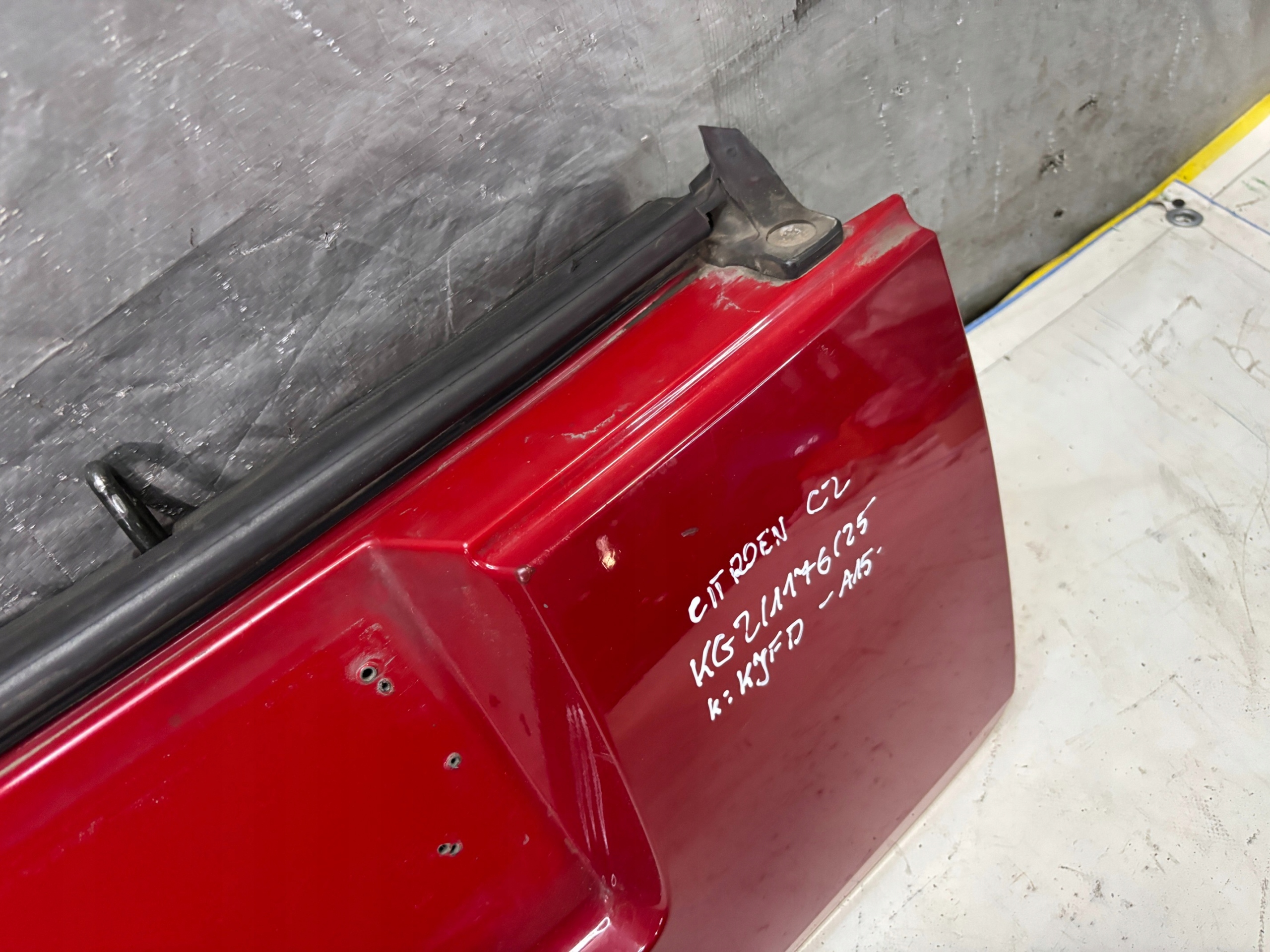 trunk door boot lower Citroen C2 k: KJFD