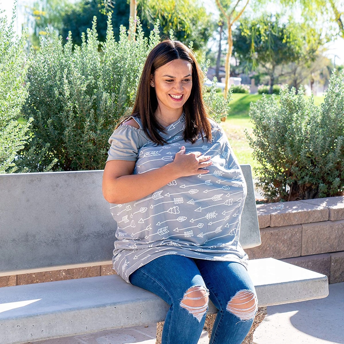 SZALIK CHUSTA DO KARMIENIA NIEMOWLĄT W PODRÓŻY POKROWIEC Marka bez marki