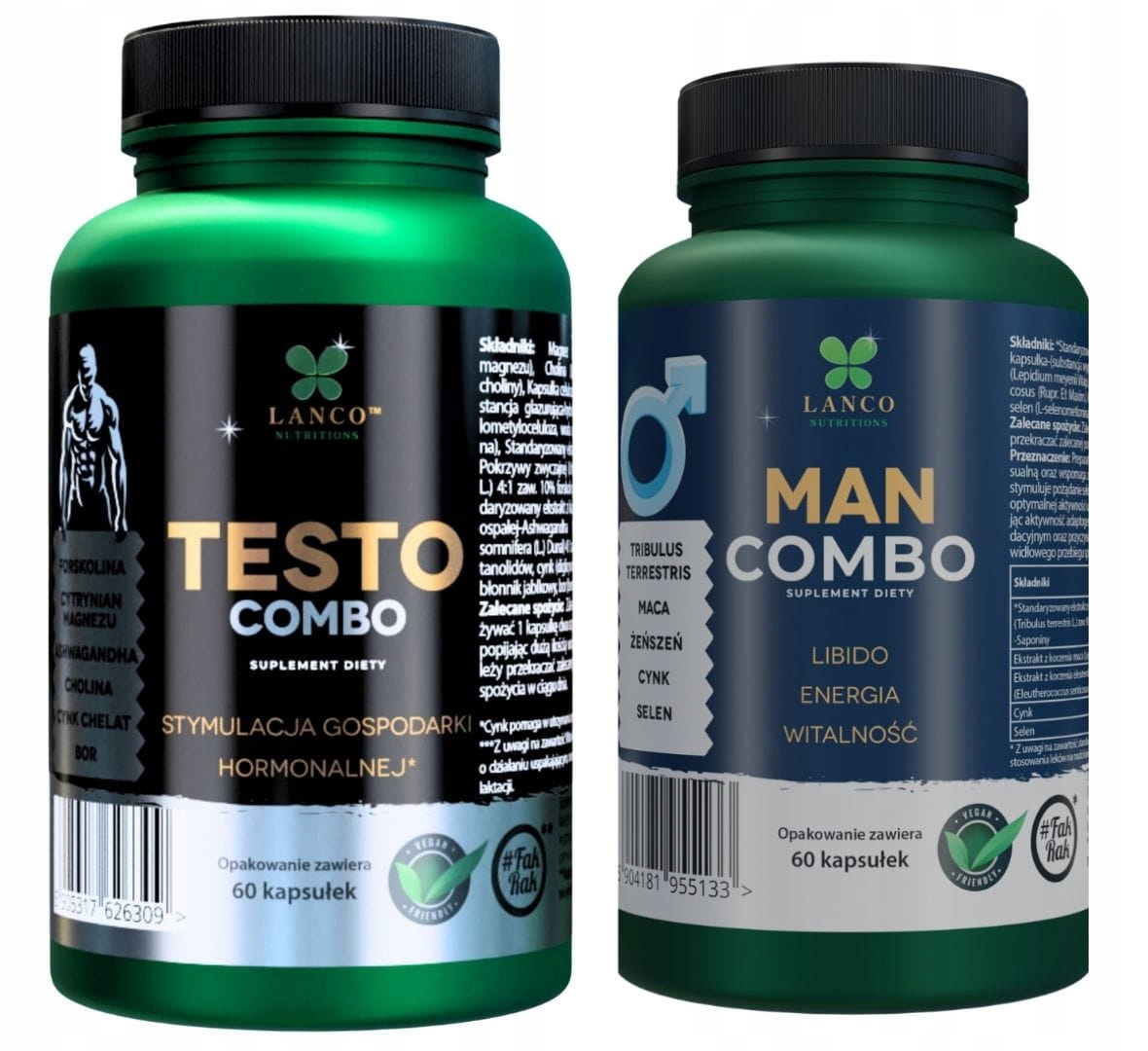 Sada pro libido, potenci a testosteron pro muže 120 kapslí