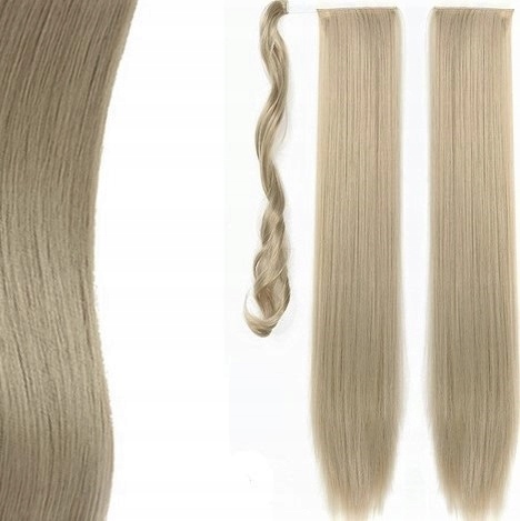 Koník připíná vlasy jako přírodní příčesek dopinka kitka Sandy Blonde