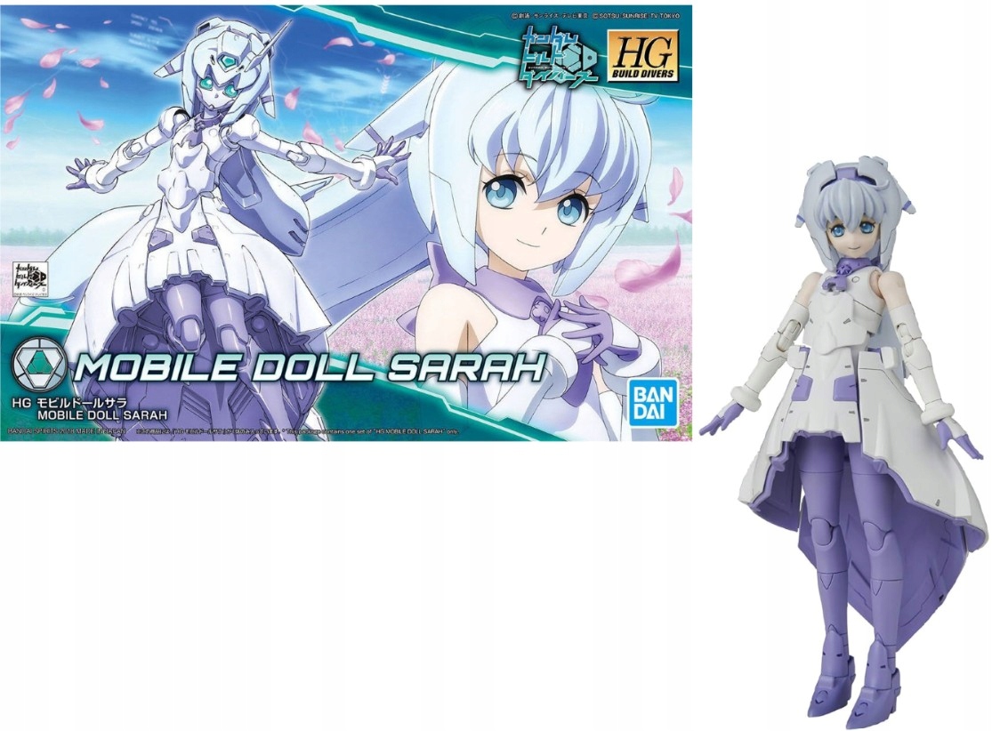 Gundam Hg Mobilní panenka Sarah Model stavebnice