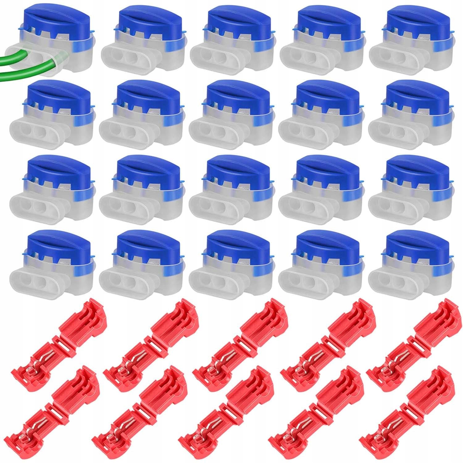 20 SZTUK WODOSZCZELNE ŁĄCZNIKI KABLOWE DO ROBOTA KOSZĄCEGO, ZACISKI KABLOWE Kod producenta Złącze kablowe do kosiarek