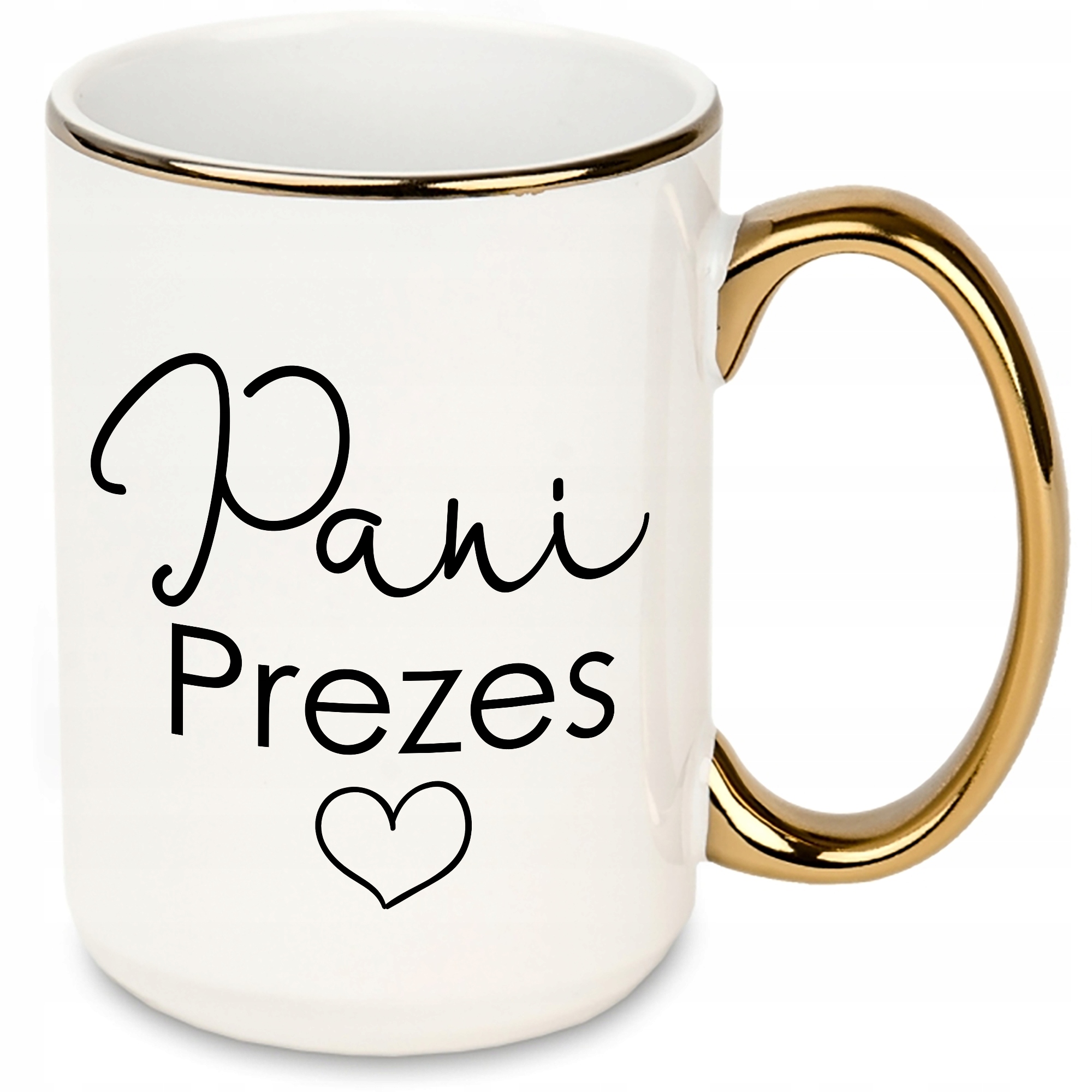 

Duży Kubek XXL Złote Ucho i Rant Pani Prezes