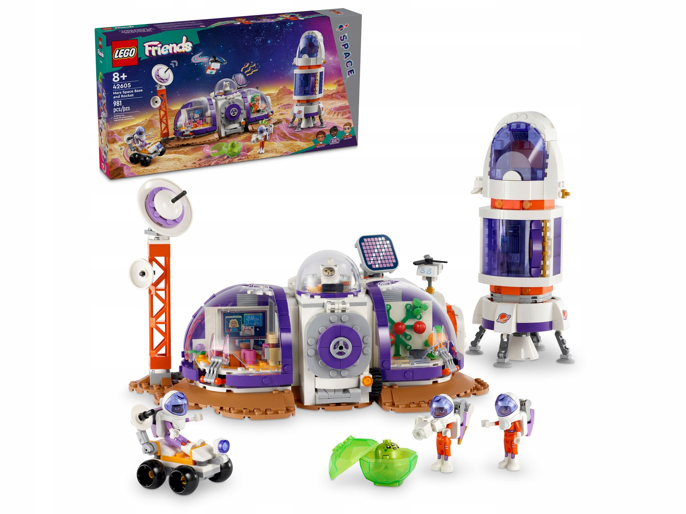 Lego – Přátelé – Vesmírná Stanice A Raketa – 42605