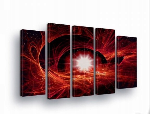 Obraz 150x100 Vesmír energia vír svetlo galaxia vesmír abstrakcia