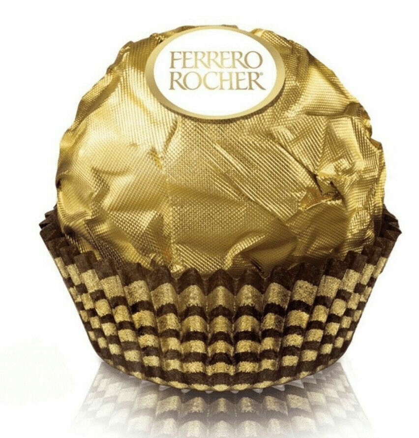 Bombonierka Ferrero Rocher 100g 3 szt nauczyciela koniec roku zakończenie Nazwa handlowa Praliny czekoladowe Ferrero Rocher 100 g