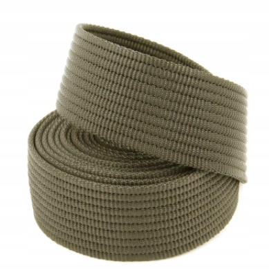 Polypropylenová páska tkaná 40mm olivová 50 mb