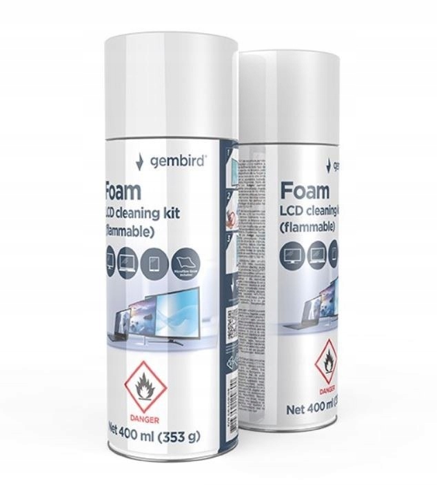 Gembird Pianka czyszcząca LCD 400 ml
