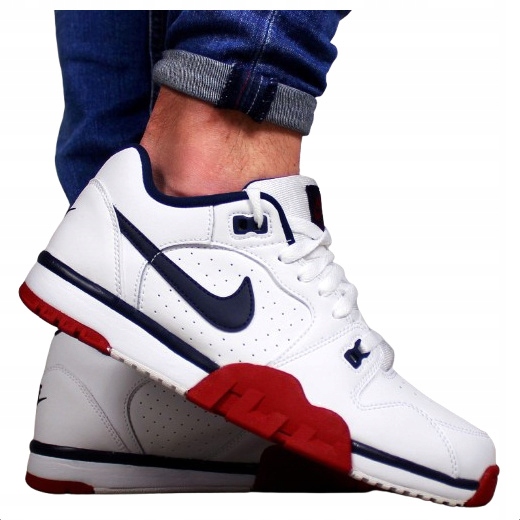 Pánské sportovní boty Nike Originál sportovní tenisky Kožené Bílé vel 40.5