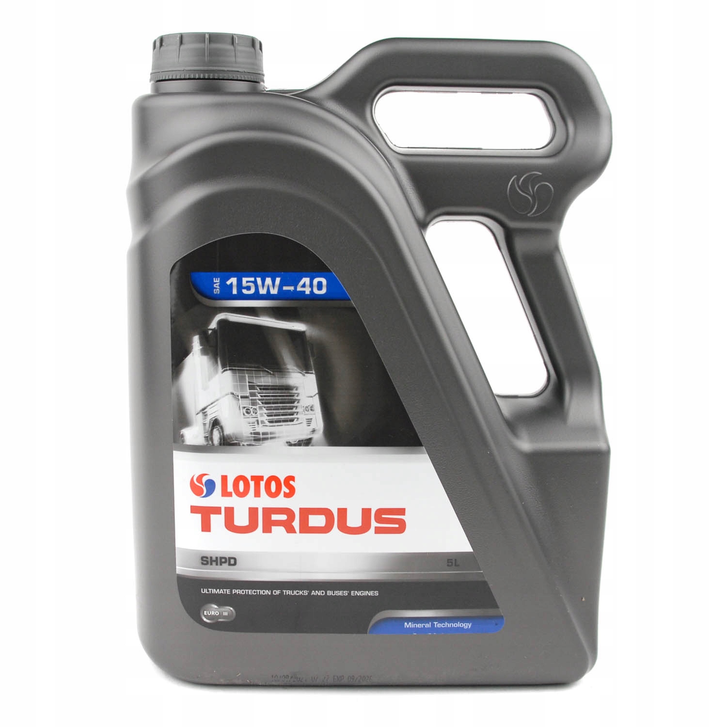 

Olej silnikowy Lotos Turdus Shpd 15W-40 5L