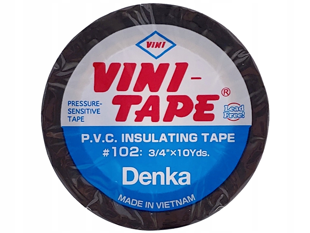 

Taśma Izolacyjna Pvc Izolacja Vini 19mm 9,14m 10yd