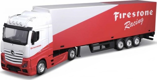 Mercedes Actros návěs Firestone Bburago 1:43