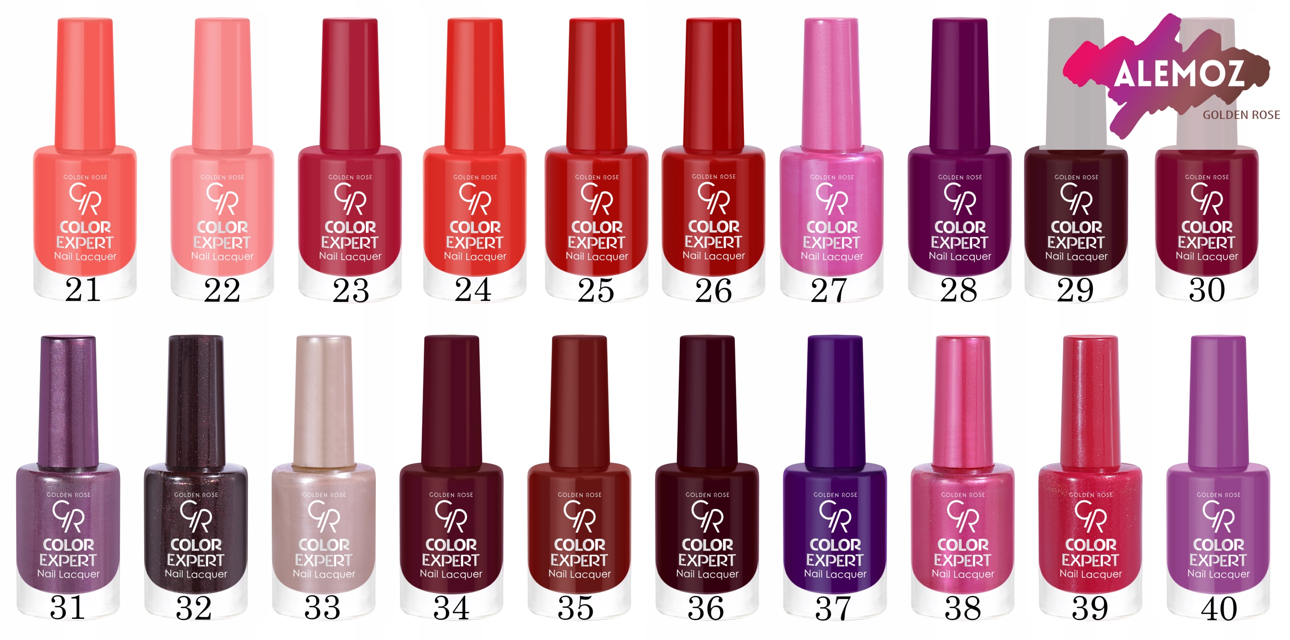 Golden Rose COLOR EXPERT NAIL Trwały Lakier 133 Marka Golden Rose