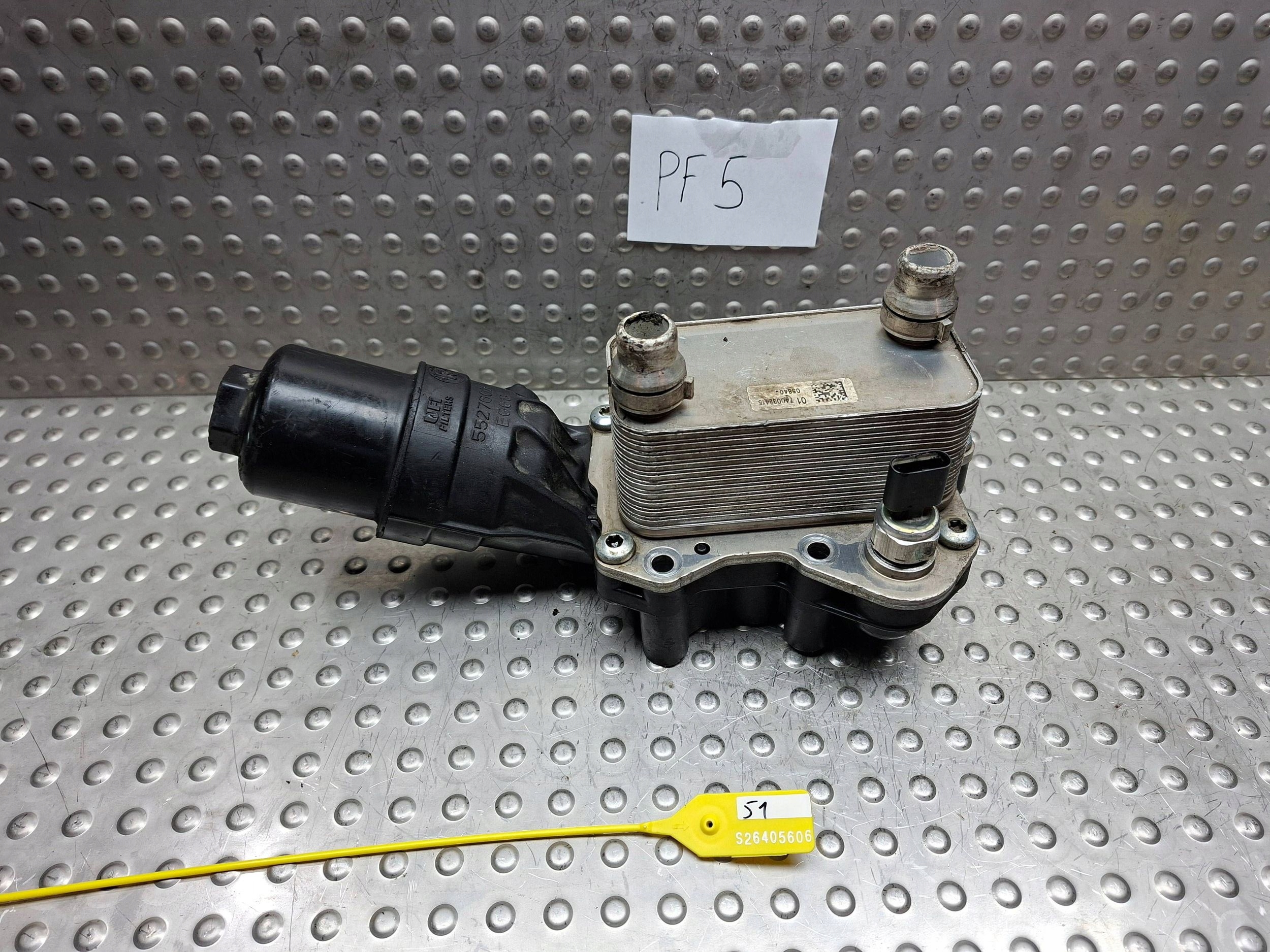 Ölfiltergehäuse ALFA ROMEO GIULIA STELVIO 16- 2.2 MJET 55276011