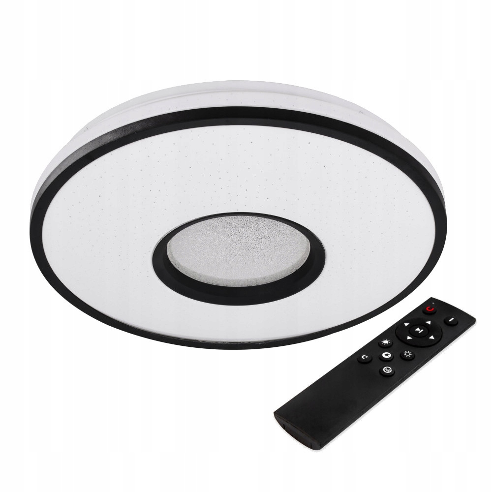 Led Panelový Lustr Kaseton Stropní Svítidlo 24W Dálkový Ovladač