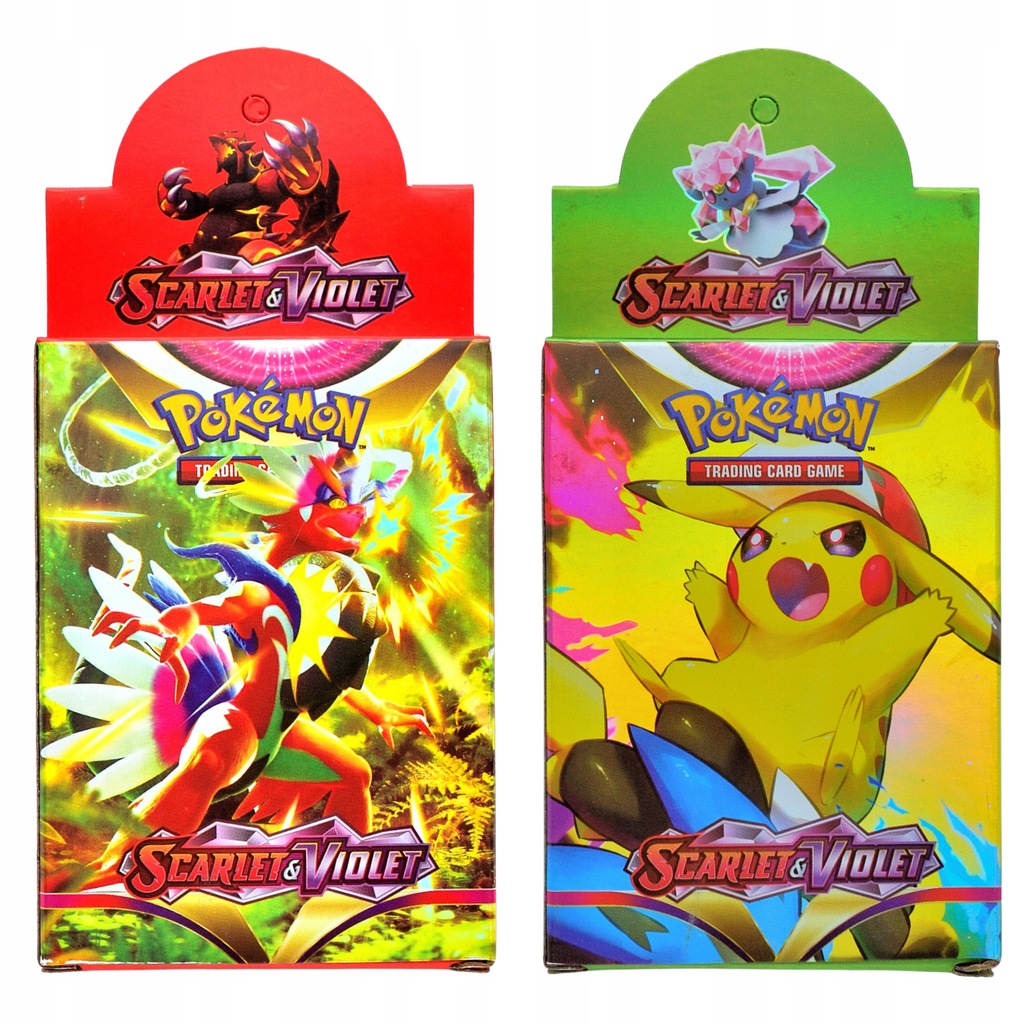 KARTY POKEMON - ZESTAW 30 SZTUK KART POKEMON TCG - SCARLET & VIOLET Nazwa KARTY POKEMON