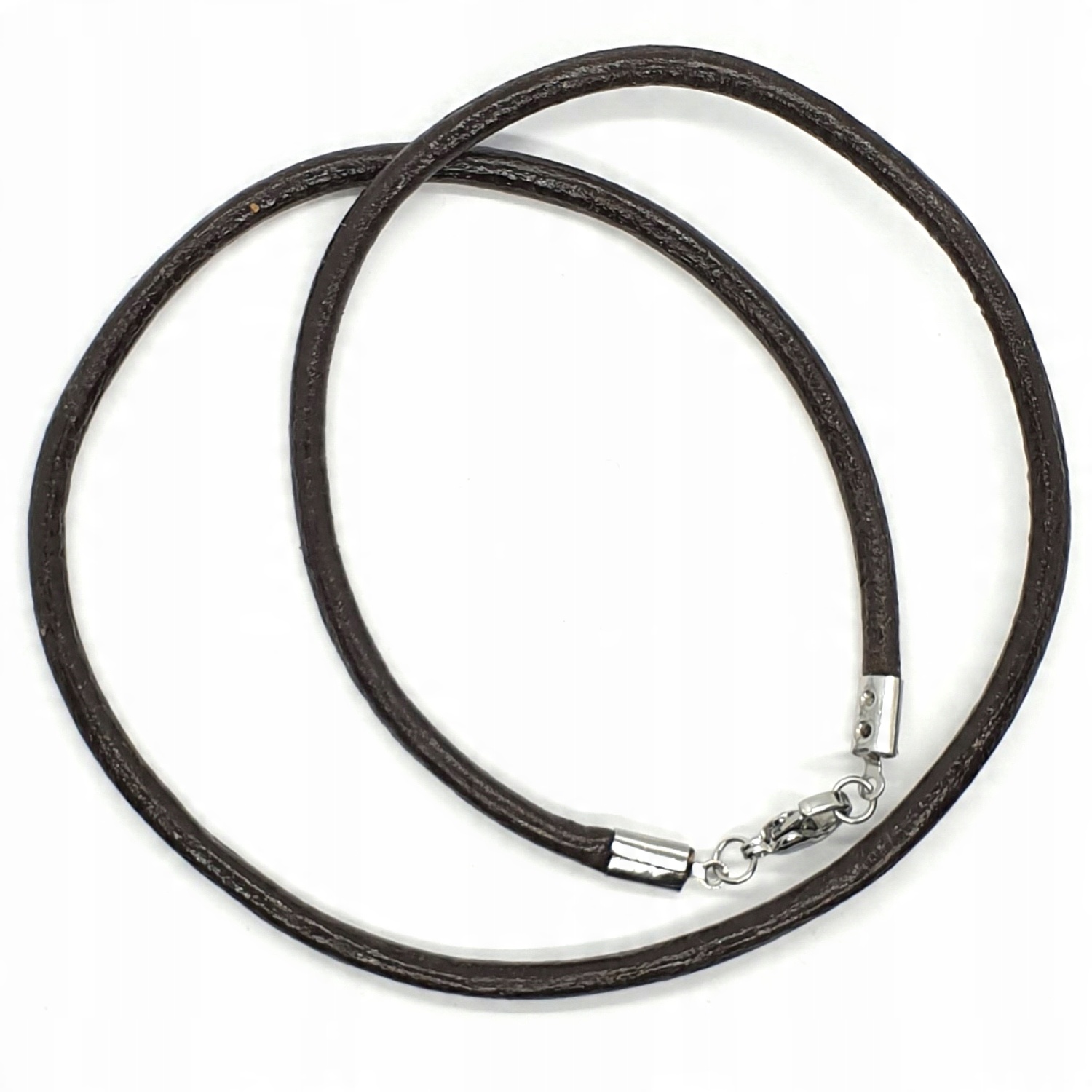

Rzemień Skórzany Brązowy 3mm/45cm Stal chirurg.