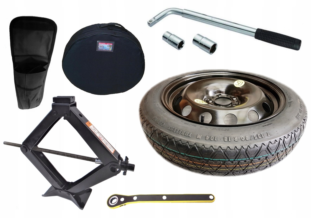 nové Dojezdové Kolo 135/80 R18 Bmw Série 4 f32 (2013-2020) Sada