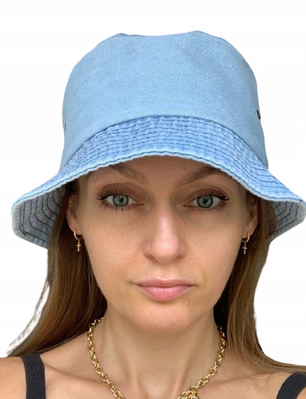 

Kapelusz Rybacki Jeans Damski Regulowany Bucket