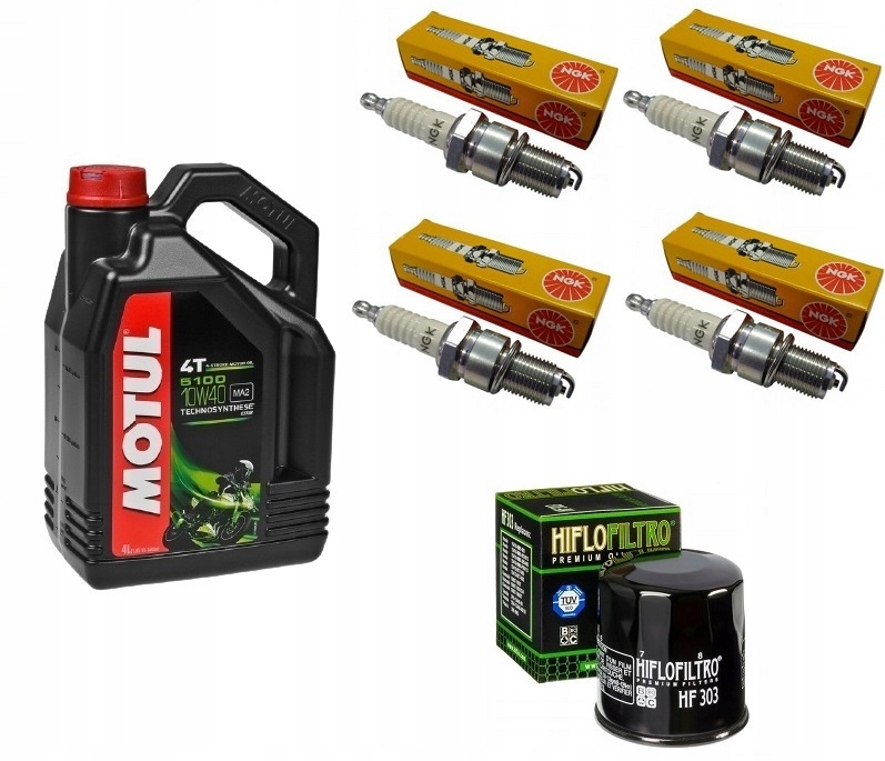 

Honda Cbr 600 F2 F3 F4 Motul 4L +filtr +świece