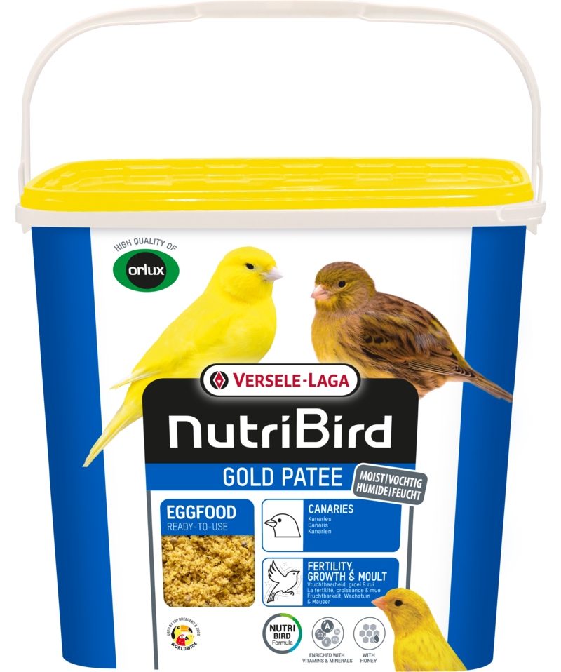 Levně VL-NutriBird Gold Patee Canaries 5 kg – krmivo pro žluté kanárky