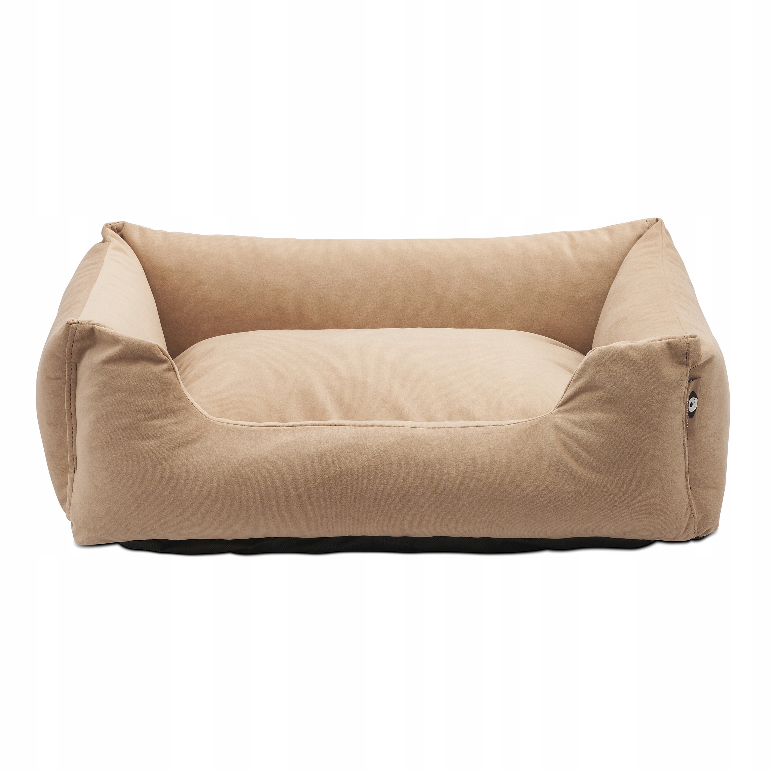 Levně Pelíšek pro psa 80x65 L pohodlná matrace pohovka s polštářem Bianka Béžová