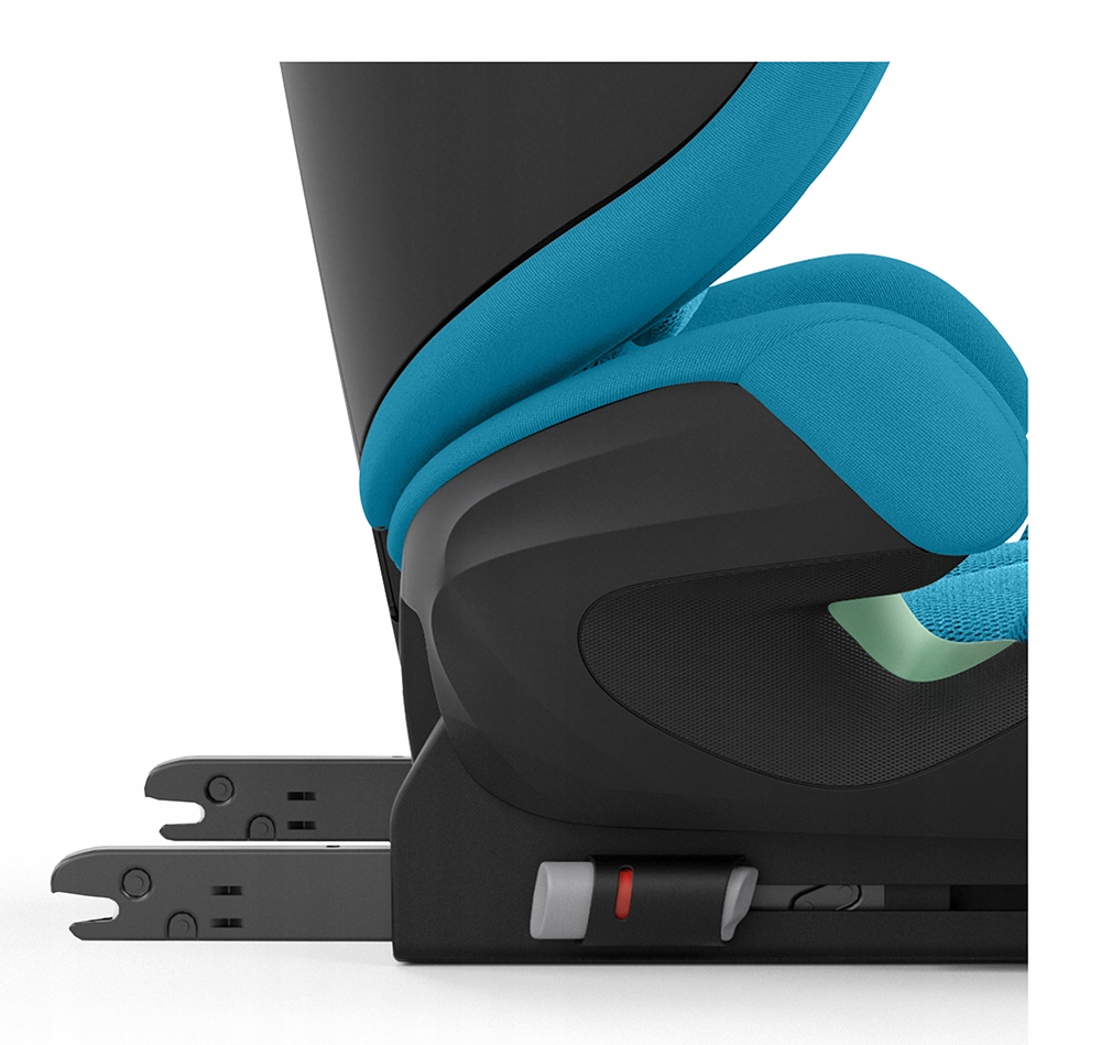 Fotelik Cybex Solution G Plus i-Fix 100-150cm ADAC Beach Blue Sposób montażu ISOFIX samochodowy pas bezpieczeństwa